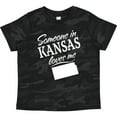 thumbnail image 3 of Inktastic Someone in Kansas Loves Me Boys or Girls Toddler T-Shirt, 3 of 5