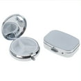 thumbnail image 5 of BUYISI Practical Pill Box Tablet Case 1pc Container Holder Medicine Box Metal, 5 of 5