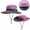 Purple, variant on Forzero Bucket Hat Wide Brim Quick Drying Breathable Packable Foldable Sunshade Sun Ponytail Cap With Chin Strap