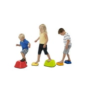 Playzone-Fit Set of 5 Stepping Stones, a Fun Way to Teach Balance & agility!