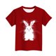 thumbnail image 2 of Manga Corta Crop Top para Niños Niños Pascua Impresa Gráfica Tee Cuello Redondo Casual Versátil 3-14 Años, 2 of 5