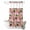 Green Pink, variant on No Hook Shower Curtain, Saint Patrick's Day Shower Curtains for Bathroom with See Through Top Window, Gnomes Hats Boots Clovers Leaves Waterproof & Washable Bath Curtain Narrow 54"x78"