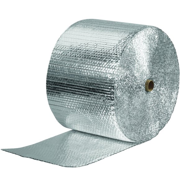 Partners Brand Pinr12 Cool Shield Bubble Rolls, 12 X 125, Silver