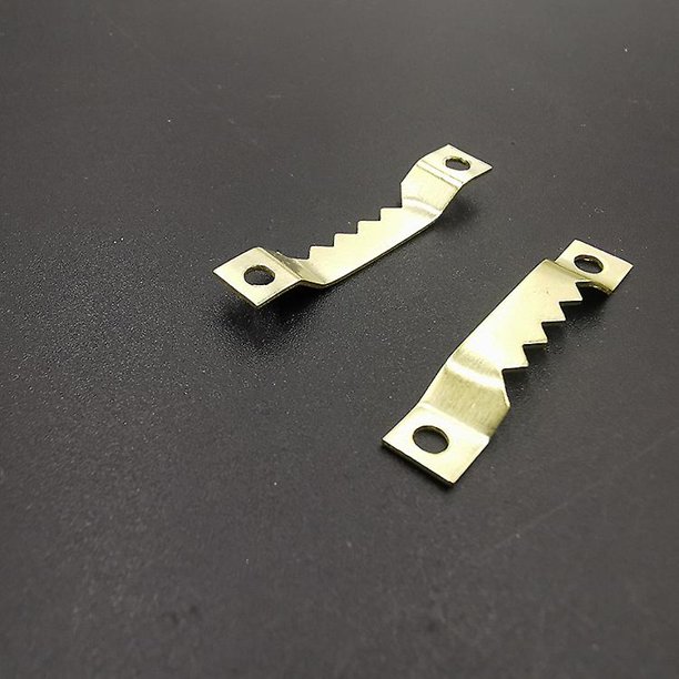 Photo Hanger-Pack de 100 ganchos para fotos de metal dorado resistente y duradero para marcos/fotos/lienzos/pinturas/relojes/diplomas. Banban