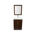 thumbnail image 6 of Dreamwerks Oslo Vanity in Dark Peach Wood with Ceramic Top, 24" W x 18" D, 6 of 7