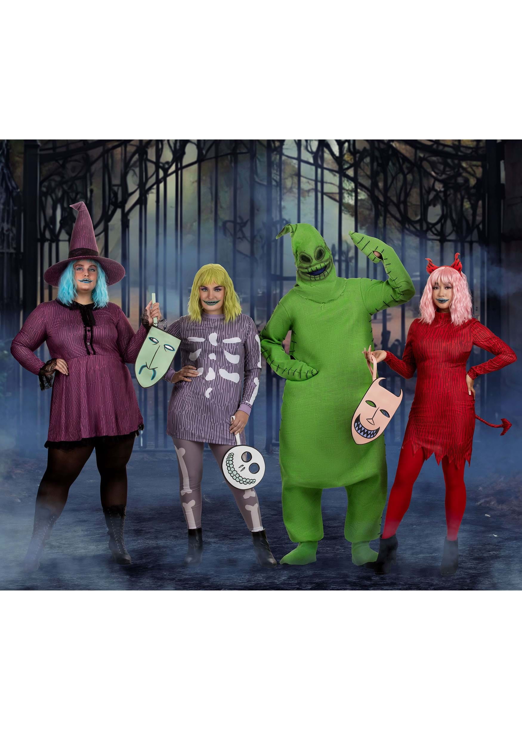 shock nightmare before christmas dress Adult Costume | Disney Costumes | Adult | Womens | XS | Black/Green/Purple resistant archival inks guarantee