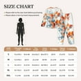 thumbnail image 4 of Daiia Three Goldfish Watercolor Splash for Women's Long-Sleeved Pajama Set – Soft & Comfortable Sleepwear Button-Up Pajamas Cozy Lounge Wear-XX-Large, 4 of 7