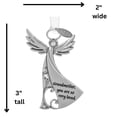thumbnail image 7 of 2026 Metal Angel Christmas Ornament or Car Charm for Nurse, Mom, Grandma, Daughter, Friend or Sister with Sparkling Stones (Grandmother), 7 of 7