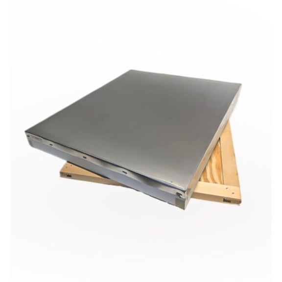 Lappe's Bee Supply - Premium 5, 8, 10 Frame Assembled and Painted Telescoping Cover with Durable Assembled Inner Cover for Beekeeping Enthusiasts (8 Frame)