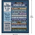 thumbnail image 2 of LHSHID Mother in Law Gifts from Daughter in Law Mother in Law Gifts Blanket Mother in Law Birthday Gifts Mother in Law Gifts Ideas for Christmas for Mother in Law Throw Blankets 30x40in, 2 of 6