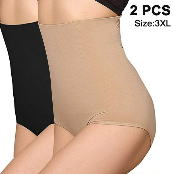 2 PCS Shapewear for Women Tummy Control High Waist Panties Plus