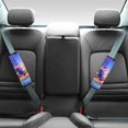thumbnail image 2 of Chririnla Seat Belt Shoulder Strap Covers Reduce Shoulder Pressure Car Seat Belt Pads Polyester Soft, Suitable for SUV Truck, Purple Octopus Beach Print, 2 of 8