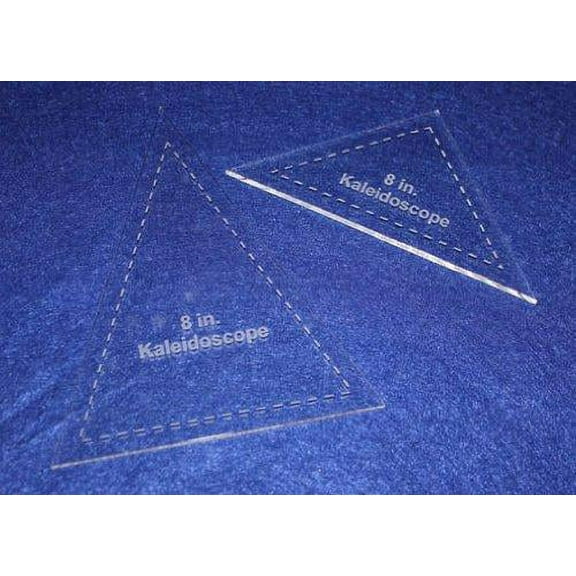 2 Pc Kaleidoscope Set 8" 1/8" for 8" Finished Square W/seam Allowance