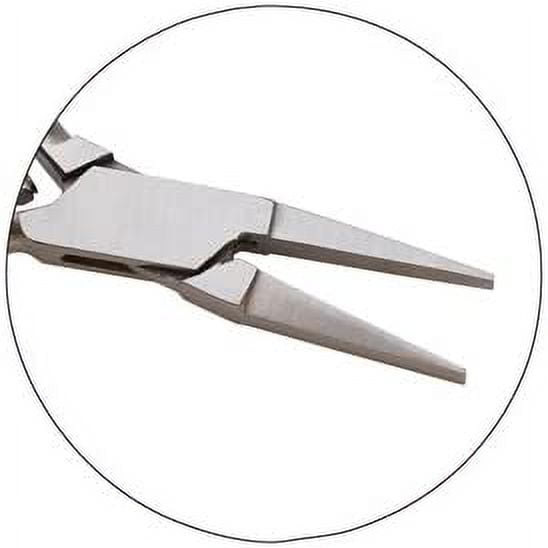 Teal Slimline Plier, Flat Nose Pliers, 4-1/2 Inch