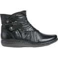 thumbnail image 2 of Women's Rockport Cobb Hill Pandora Ankle Boot Black Full Grain Burnished Leather 5.5 M, 2 of 5