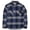 Blue, variant on Strauss Men's Classic Western Plaid Flannel Button Up Shirt in Size Small (Red, Small)