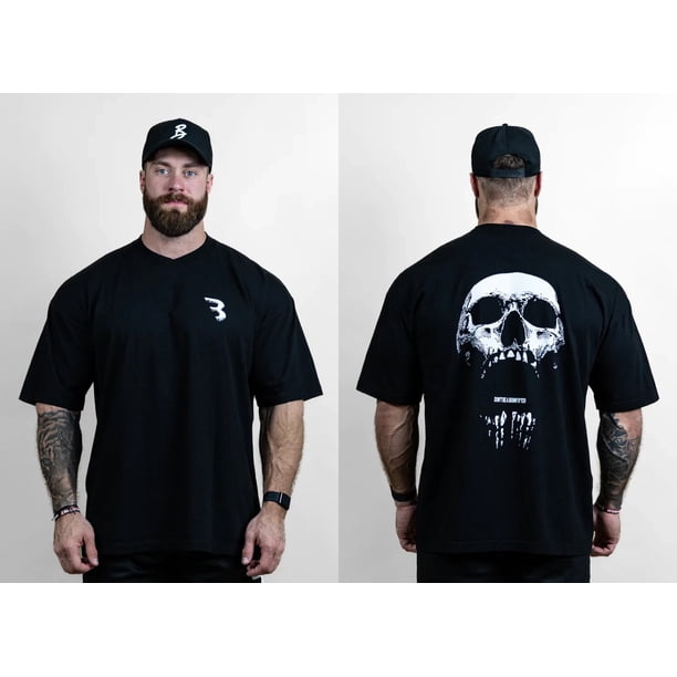 Zhcth Store-Camisa de algodón 100%, Camisa ajustada B * TCH, CBUM, talla estadounidense xuanjing unisex