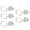 Style:Hug the ghost bear, variant on 5Pcs Halloween Bear Biscuits Cutter Cookie Stamp Fondant Pastry Mold Plastic Cookie Cutter Kitchen Baking Supplies