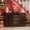 Coffee/Double Cabinet, variant on AHB Wine Bar Cabinet with Mini Fridge Space and Hidden Drawer, Coffee Bar Sideboard for Kitchen and Dining Room, 39.06"W x 19.69"D x 36.65"H, Coffee