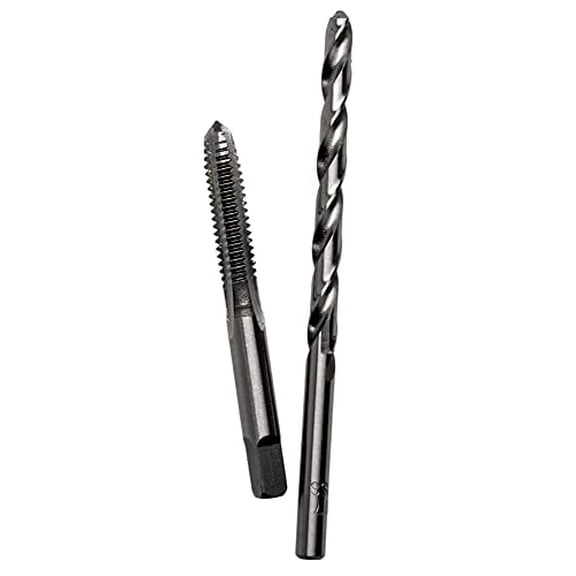 Century Drill & Tool 95407 3/8-16 NC Tap and 5/16" Drill Combo Pack, steel