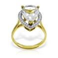 thumbnail image 2 of Galaxy Gold 14K Yellow Gold Natural Diamond Ring - April Birthstone - Strength & Brilliance - Sizes 5.5 to 11 - Fine Jewelry for Women, 2 of 3