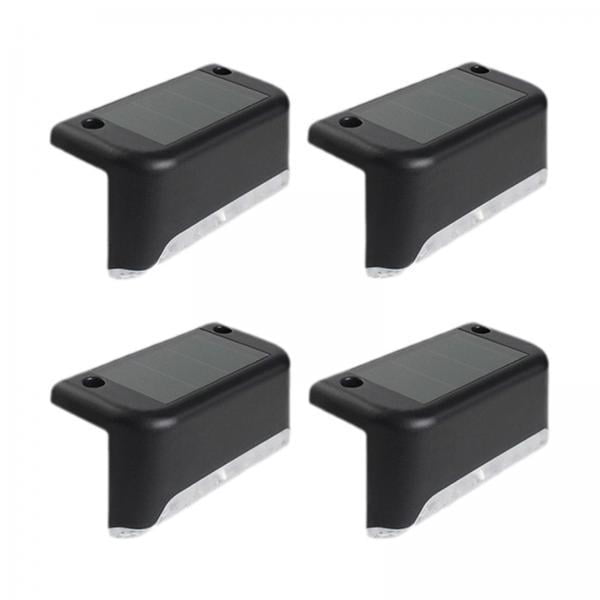 S SERENABLE 8x LED Steps Lamp Wall Light Step Lights for Outside Railing Driveway Path