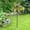 B, variant on EDHITNR Luminous Wind Spinner, Solar Powered Glowing Windmill for Garden, Metal Wind Spinner Outdoor Decor with Ground Stakes for Yard Patio Lawn