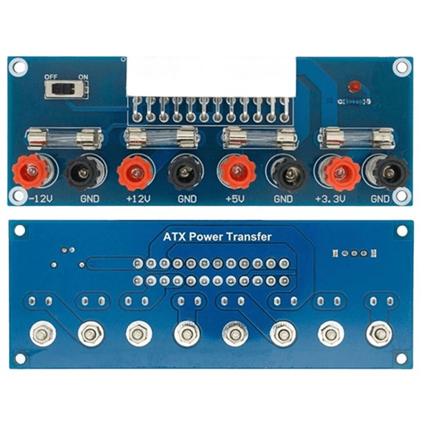 Placa de transferencia ATX XH-M229 Terminal de salida de potencia de 24 pines para PC con chasis de escritorio