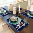 thumbnail image 6 of JoyMoreHome 4th of July Patriotic America Memorial Day Independence Day Placemats Set of 4 Table Mats Decorations, 6 of 6