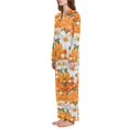 thumbnail image 2 of FORMRS Womens Pajama Set Long Sleeve Top and Pants with Pockets Soft Comfy Lounge Sleepwear, Sizes S-2XL, Sunny Floral, 2 of 7