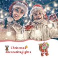 thumbnail image 4 of Cuadros Decorativos Pintura de diamantes de Navidad colgante de luz colgante de lámpara de diamantes de imitación para el hogar (ZXD306) JShteea Nuevos Originales, 4 of 9