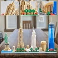 thumbnail image 5 of Dafdag New York Skyline Architecture Micro Mini Blocks Juego de construcción 3452 Piezas Kit de Modelo de colección de Ladrillos como Regalo para Adultos o niños, 5 of 5