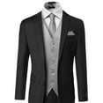 thumbnail image 5 of FashionOutfit Men's Classic Solid Suit Vest in Various Colors, 5 of 5