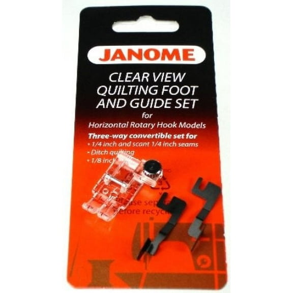 Janome Clear View Quilting Foot and Guide Set