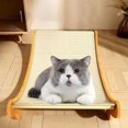 thumbnail image 4 of Sisal Cats Scratching Pad Furniture Wood Scratcher Toy Cats Paws Training Toy, 4 of 10