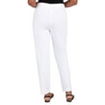 thumbnail image 2 of Alfred Dunner Womens Petite  Super Stretch Mid- Rise Average Length Pant, 2 of 6