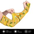 thumbnail image 3 of Goofa Yellow Limes Pattern UV Sun Protection Arm Sleeves, UPF 50 Sports Cooling Arm Compression Sleeves for Men Women Teenager, 3 of 8