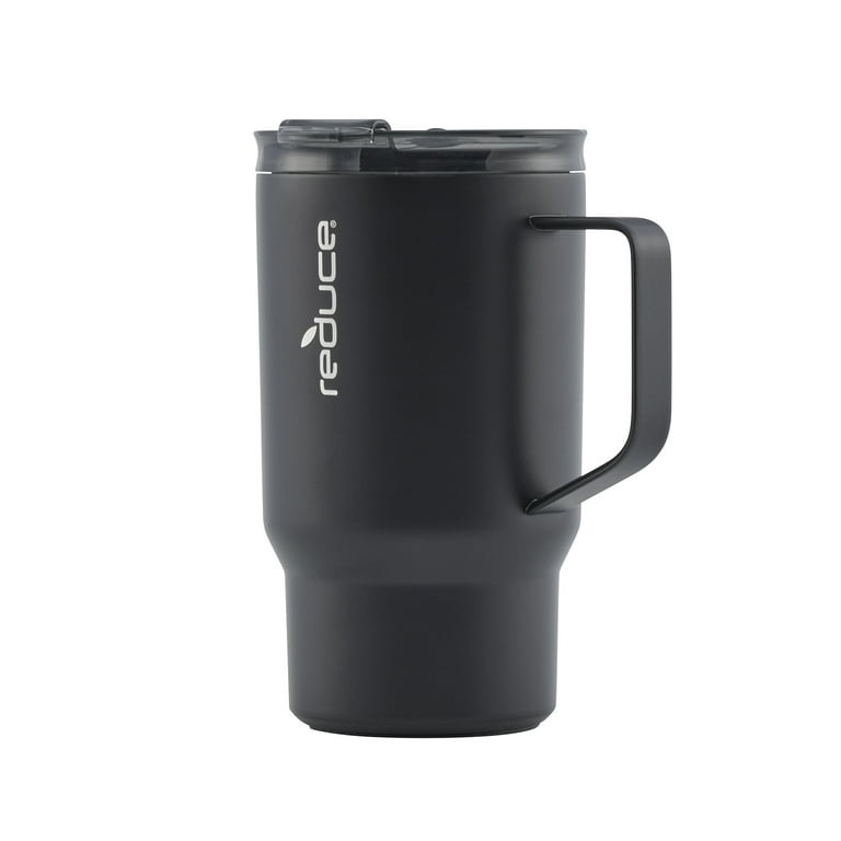 REDUCE 24 oz Travel Coffee/Tea Mug with Handle- Vacuum Insulated Stainless  Steel Reusable Tumbler fo…See more REDUCE 24 oz Travel Coffee/Tea Mug with
