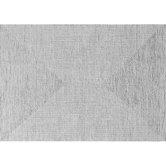 Ahgly Company Indoor Rectangle Oriental Gray Industrial Area Rugs, 2' x 3'