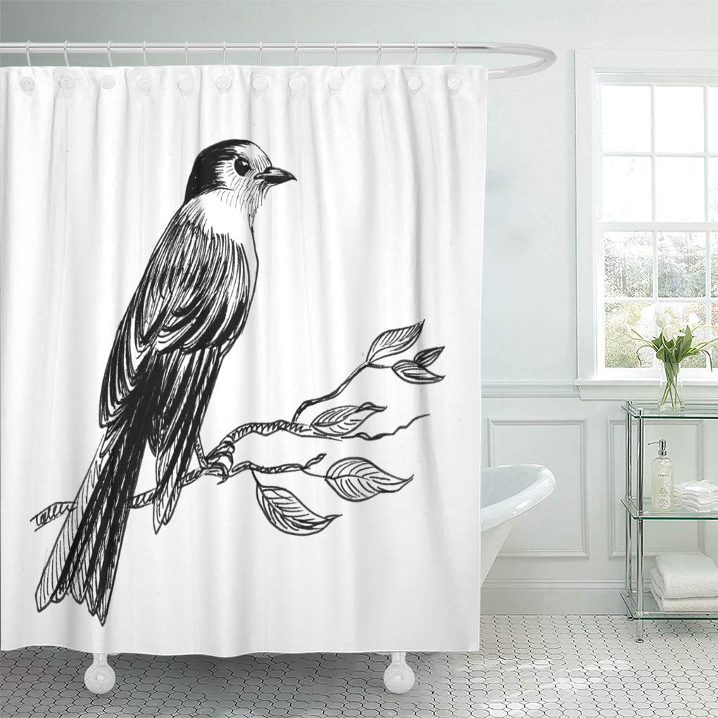 Details about   Bird On The Tree Shower Curtain 