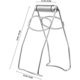 thumbnail image 2 of Kitchen Stainless Steel Folding Hot Dish Plate Clip Plate Retriever Tongs Bowl Clips Pan Dish Gripper Clips Hot Plate or Bowls Clamp Holder Tong, 2 of 5