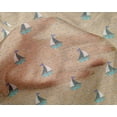thumbnail image 4 of oneOone Silk Tabby Fabric Waves & Sailboat Ocean Print Fabric by Yard 42 Inch Wide, 4 of 4