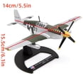 thumbnail image 2 of ARCADORA WWII P-51B Mustang Fighter Model for Collection - 1:72 Scale, Alloy+PC, Ideal for Desk Decor, 2 of 4