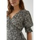 thumbnail image 4 of Dorothy Perkins - Vestido Corto Estampado Ditsy para Mujer (Monocromático), 4 of 4