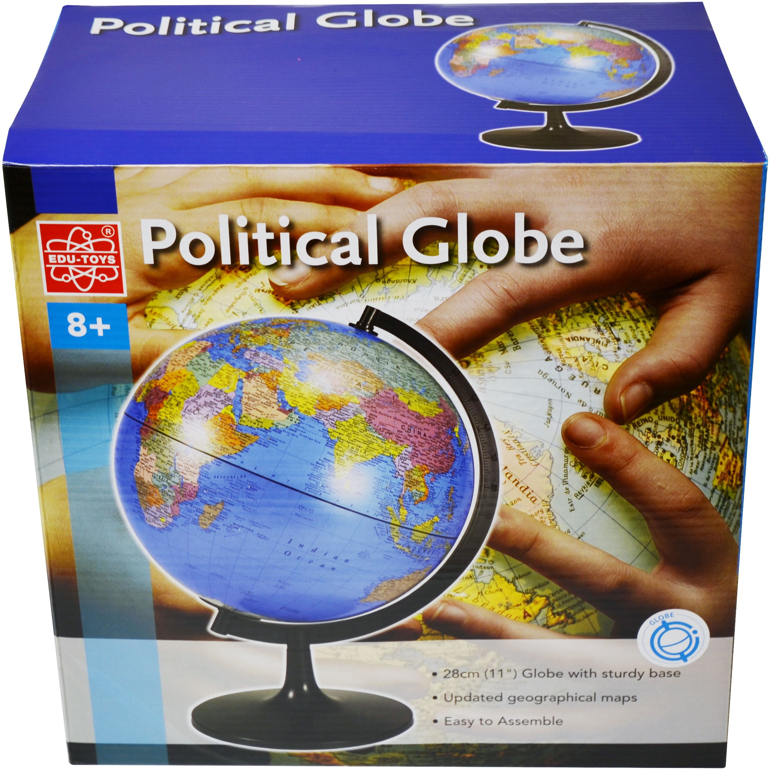 Elenco 11 Desktop Political Globe