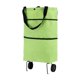 thumbnail image 2 of Bolsa de compras con ruedas Salvador bolsa de mano plegable tela Oxford verde, 2 of 10
