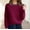 Red, variant on MESSUEN Baggy Sweater Long Sleeve Sweaters for Women Long Sleeve Undershirt for Women Long Sleeve Shirts Thermal Shirts for Women Womens Sweaters Winter Sweater Women Beige L