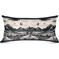 thumbnail image 2 of GZHJMY Retro Gray Scenery Plush Pillow Case,Zippered Bed Pillow Pillowcases,Super Soft and Cozy Pillowcase Covers for Sleep - King Size 20x40in Home Decor, 2 of 7