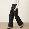 thumbnail image 3 of Fashion Comfortable Casual Versatile Pocket Straight Leg Trousers For Women Jeans, 3 of 7