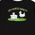 thumbnail image 4 of Inktastic Hey, Guess What? Chicken Butt Boys or Girls Long Sleeve Toddler T-Shirt, 4 of 5